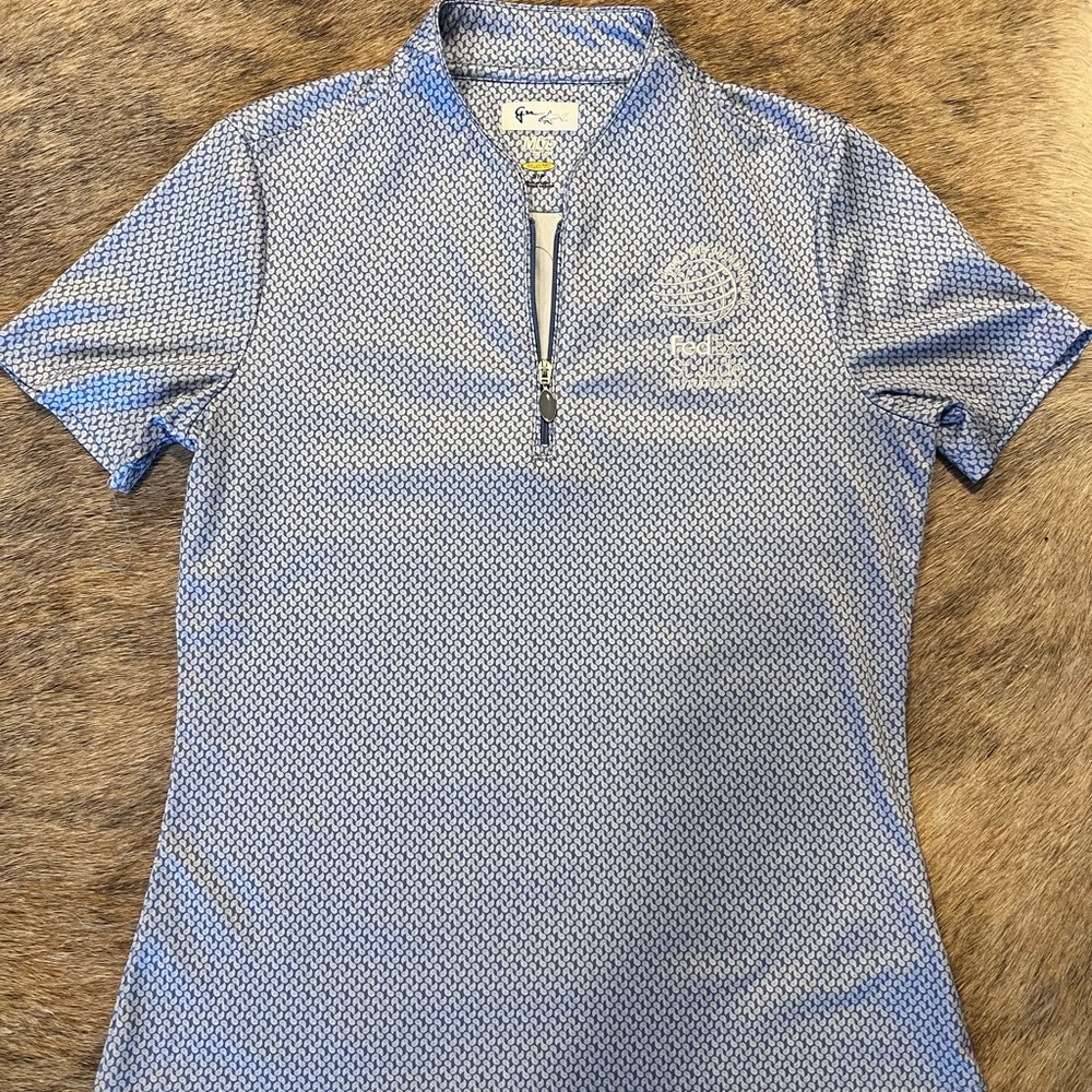 Greg Norman Invitational Zip Polo | Small